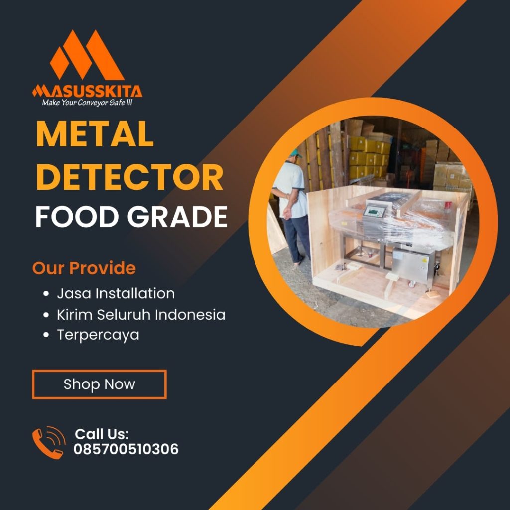 Supplier Resmi Metal Detector Frozen Food Industry - Metal Detector Food Grade | PT. Masusskita United